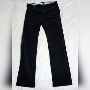 Diesel Industry Pants Men 28 actual(30) Black Corduroy CiG One 97 Slim Fit Pants